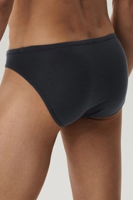 Atlantic 2BMP-014 2-pak Majtki slipy, grafitowy