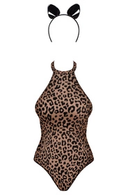 Obsessive Leocatia teddy Nocna sexy kostium, panterka