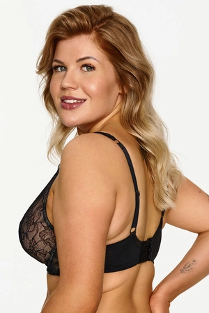 Lupo 2608 BIG Biustonosz miękki, czarny