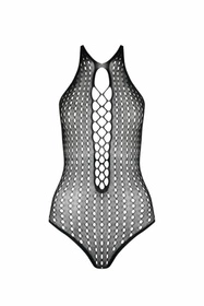 Passion BS088 Body bodystocking, black