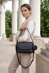 Vivisence OUTLET T0024 Torebka na ramię, black