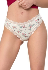 Moraj BCL1900-010/2 pak Majtki figi, bordo/ecru