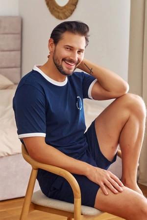 Doctor Nap PMB.7218 Nocna piżama, navy blue