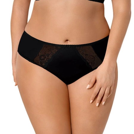 Gorsenia K358 Blanca Majtki figi, czarny
