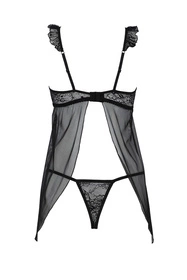 Avanua Milagros chemise Nocna komplet koszulka + stringi, black