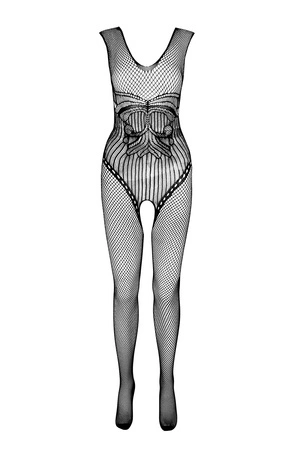 Passion ECO BS003 Body bodystocking, black