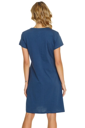 Doctor Nap TCB.5336 Nocna koszula, deep blue