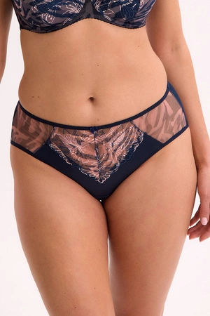 Gaia 1329P Sienna Majtki figi, granatowo-różowy