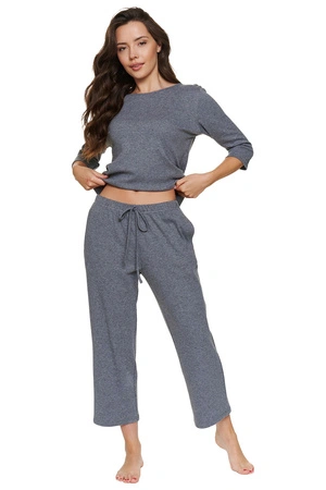 Doctor Nap PM.7543 Nocna piżama, dark grey