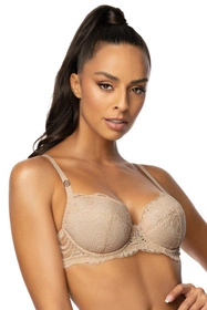 Mat 3635/11 Darlene Biustonosz push-up, jasny beż