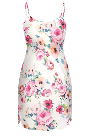 Unikat Rose Nocna koszulka, ecru-kwiaty