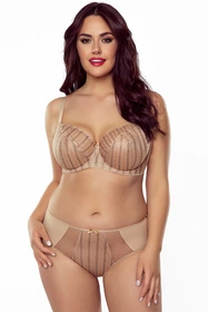 Vivisence 1053W Majtki wysokie figi, złoty