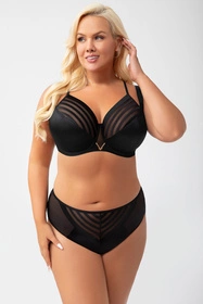 Gorsenia K810 Yoko Biustonosz miękki, czarny