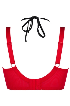 Axami V-8771 Biustonosz półusztywniany, czerwony