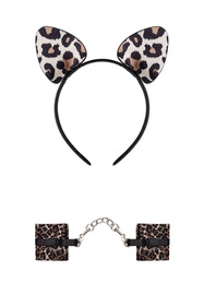 Obsessive Tigerlla Nocna sexy kostium, brązowy