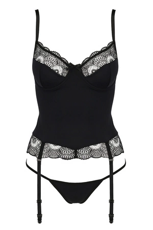 Casmir Alina corset Gorset sexy, black