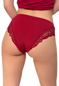 Moraj BCL1900-010/2 pak Majtki figi, bordo/ecru