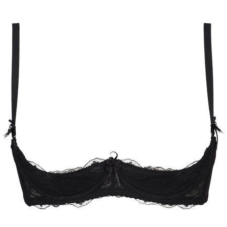 Axami V-4641 Alluring Charm Biustonosz półbiustonosz, czarny