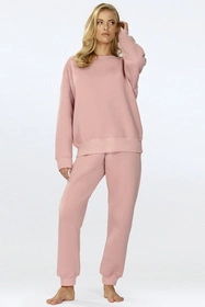 Dkaren Rehema-Kpl Komplet bluza+spodnie, puder