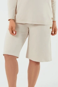 Italian Fashion Madri sp.1/2 Spodnie szerokie, beż