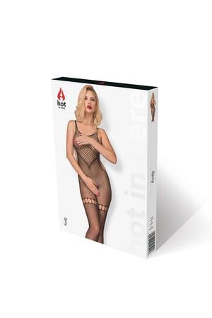 Hot in Here Spicy Body bodystocking, czarny
