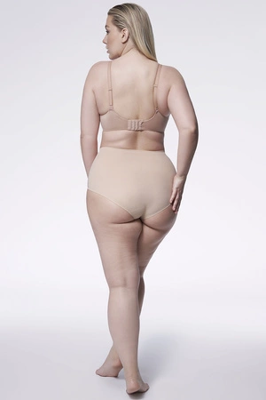 Julimex Opal panty Majtki wysokie figi, beżowy