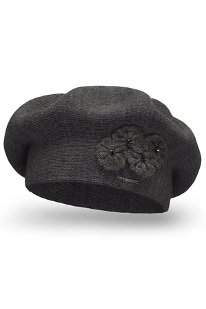 Vivisence 7006 Nakrycie głowy beret, ciemnoszary