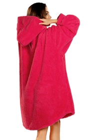 Vivisence 5028 Nocna szlafrok, malinowy