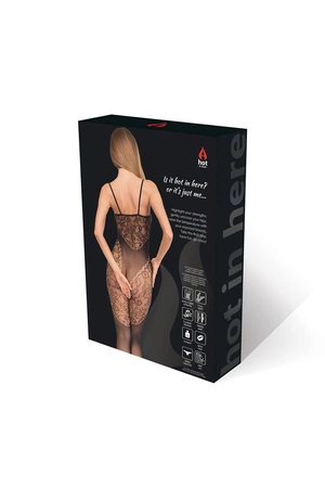 Hot in Here Those hips Body bodystocking, czarny