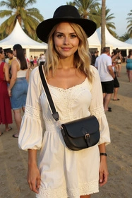 Vivisence T0007 Torebka na ramię, czarny