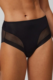 Ysabel Mora 19602 Majtki wysokie figi, black