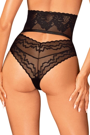Obsessive Arienna panties Majtki figi, czarny