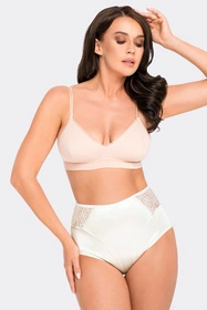 Babell BBL 103 Majtki wysokie figi, ecru