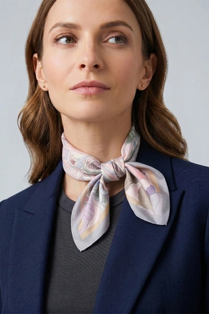 Vivisence S45-002 Szalik lub apaszka apaszka, różowy/fioletowy