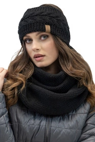 Vivisence 7094 Nakrycie głowy opaska, czarny