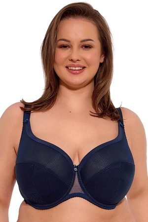 Gaia 1058M Sonia Maxi Biustonosz półusztywniany, granatowy