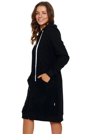 Doctor Nap SMZ.4136 Nocna szlafrok, black