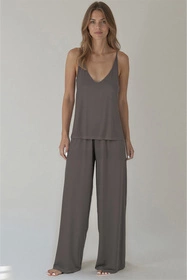 Vivisence 2046 Nocna komplet top + spodnie, szary