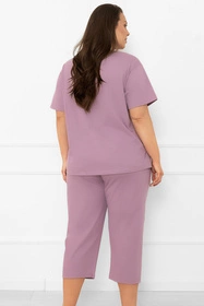 Italian Fashion Ksara kr.r. sp.3/4 Nocna piżama, wrzos