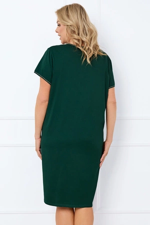 Italian Fashion Florisa kr.r. Nocna koszula, c.zielony