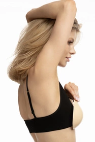 Julimex WS-31 wkładki piankowe samoprzylepne full cup Akcesoria do biustonosza wkładki, beżowy