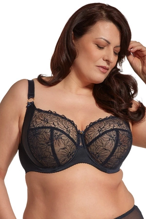 Bella Misteria 18-33 Subtelna Pokusa Biustonosz miękki, granatowy