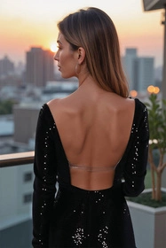 Vivisence 1086 Biustonosz specjalistyczny, czarny