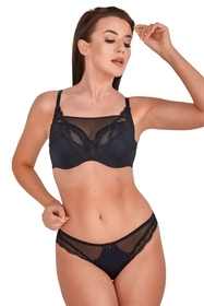 Gaia 1216 Ida Biustonosz miękki, czarny