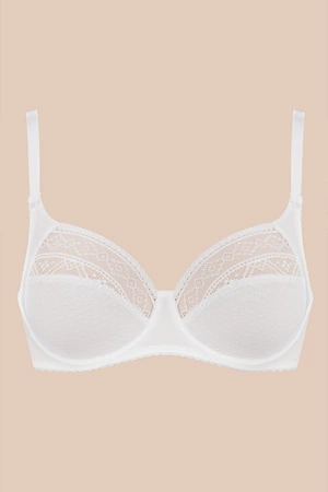 Gaia 059 BS Biustonosz miękki, biały