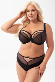 Gorsenia K901 Ida Majtki figi, czarny