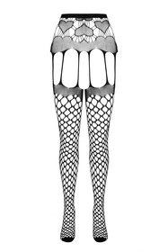 Passion ECO S009 Wyrób pończoszniczy pończochy z pasem, black