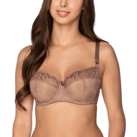 Gaia 1107 Elena Biustonosz półusztywniany, mokka