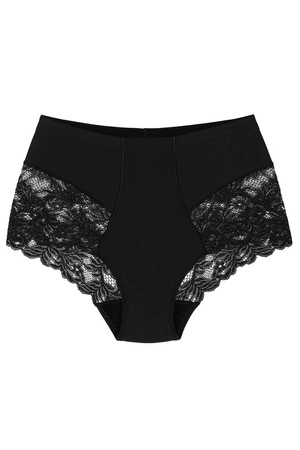 Wol-Bar Slimea Majtki figi modelujące, czarny