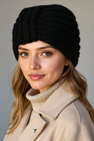 Vivisence 70114 Nakrycie głowy czapka, czarny